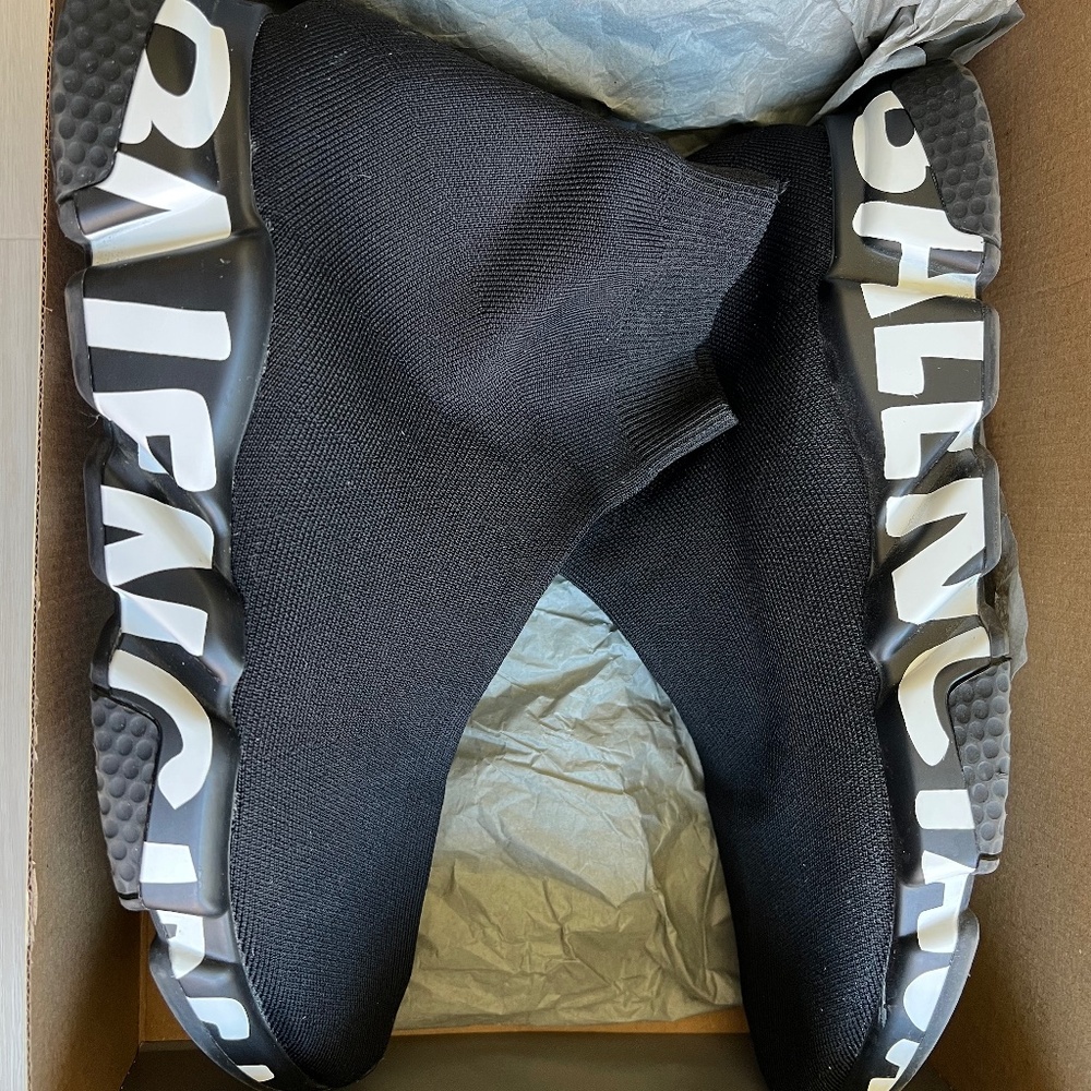 Balenciaga Graffiti Speed Trainers